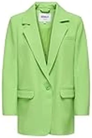 ONLY Blazer dames Onlana-berry L/S Ovs Blazer Tlr Noos, groen (zomergroen) 38