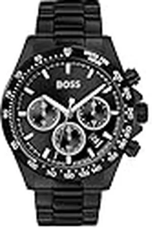 HUGO BOSS 1513707 analoog klassiek kwartshorloge voor heren met roestvrijstalen armband