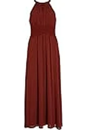 VILA Dames Vimilina halterhals Maxi Su-Noos jurk, , 42