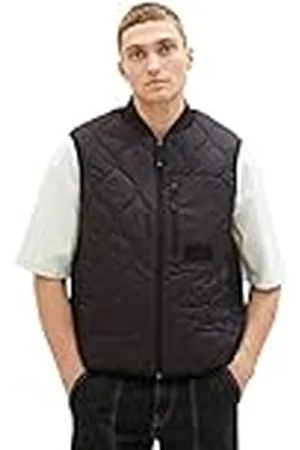 TOM TAILOR TOM TAILOR-denim Denim gewatteerd herengilet met bomberkraag