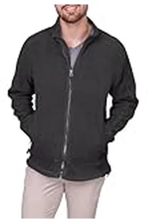 HRM Heren Fleece Jas met Rits, , Maat L I Mannen Premium Fleecejack Gemaakt van Micro Polar Fleece I Functionele Jas voor Mannen I Werkkleding I Hoogwaardige & Duurzame Herenkleding