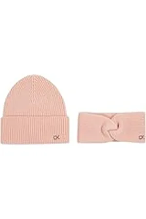 Calvin Klein Dames CK Metal Beanie & Hoofdband K60K612622 Gift Pack, , ONE Size, , Eén Maat