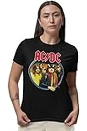 AC/DC T-shirt voor dames, , S