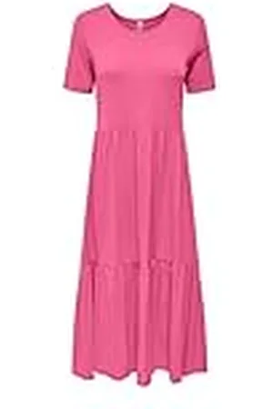 JDY Bestseller A/S dalila Frosty S/S Long Dress JRS Noos midi-jurk voor dames, , XS