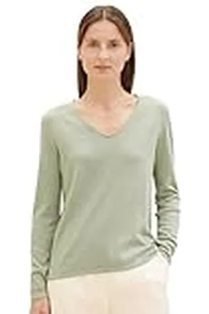 TOM TAILOR 1012976 Basic gebreide trui voor dames, , XXS