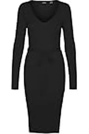 VERO MODA Gebreide damesjurk VMSABA midi-jurk, , XL