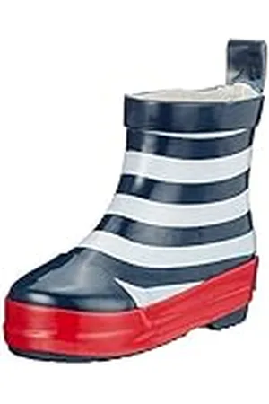 Playshoes Unisex Kids Regenlaarzen Maritieme Botas Goma de Caucho Natural, , 3 UK Child