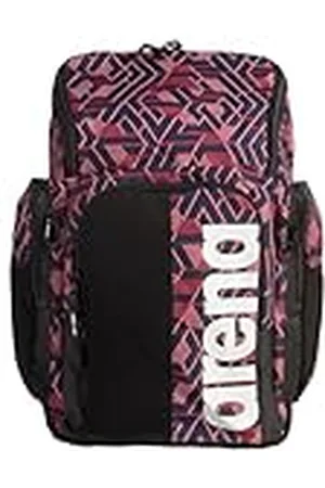 Arena Spiky III Rugzak 45 Sport Travel Gym Rugzak Grote Trainingsuitrusting Apparatuur Zwemtas voor Mannen en Vrouwen, 45 Liter, Ontsnappen aan Rwb, Eén maat, Spiky Iii Rugzak 45