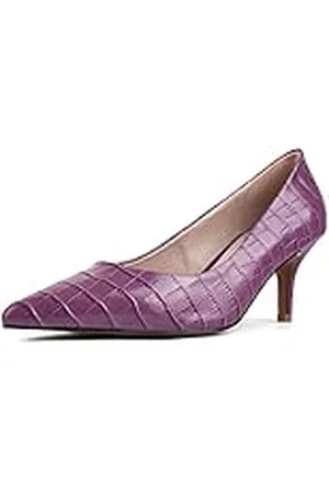 L37 Handmade Shoes Dames Final Effect Pump, Purple, 41 EU