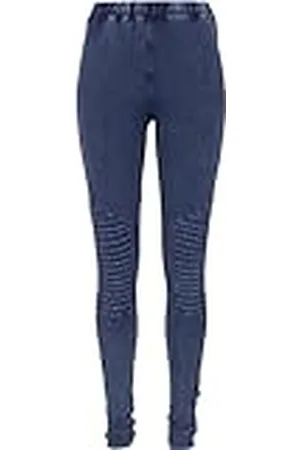 Urban classics Dameslegging Denim Jersey Sportleggings