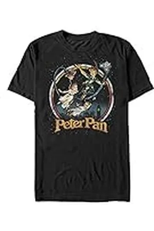 Disney Peter Pan - London Flyin Unisex Crew neck T-Shirt Black 2XL