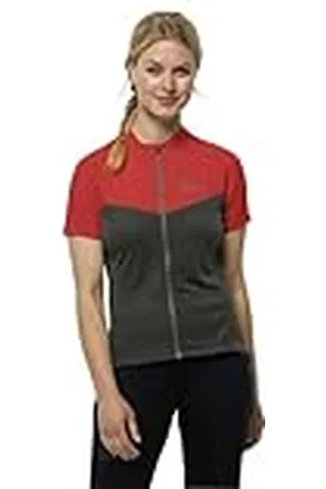 Jack Wolfskin Morobbia T-shirt, oranje tango, M dames, Oranje Tango, M