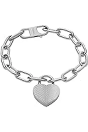 Fossil Vrouwenarmband Harlow Linear Texture Hart Roestvrij Staal, JF04659040