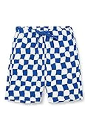 Green Cotton Jongens Racing Sweat Shorts, , 128 cm