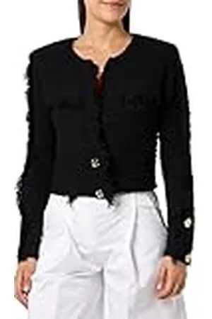 Pinko Sorbo tweed-jas voor dames, met bewegingspatroon, blazer, , XS, , XS