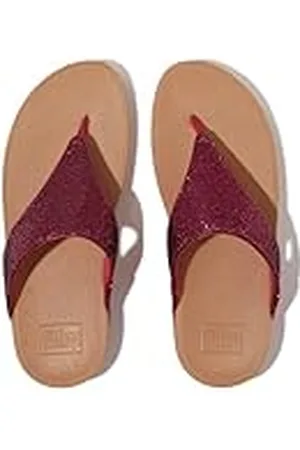 FitFlop Dames LULU Glitterball teen post sandalen, , 37 EU, , 38 EU