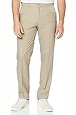 Farah Classic Roachman-broek voor heren, Bruin (Zacht Taupe), 46W x 31L