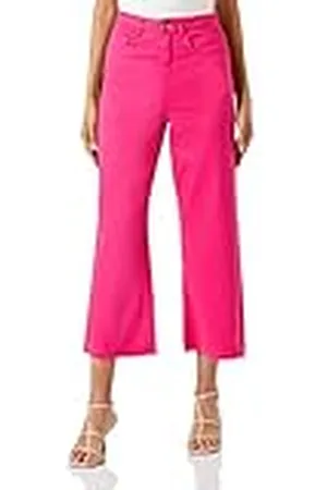 VERO MODA VMWILD Kathy SHR Brede Crop Pants, , (XL) W x 32L