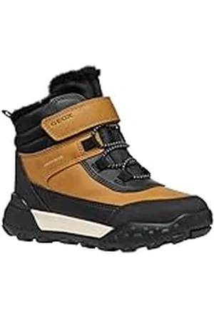 Geox J TREKKYUP BOY B ABX enkellaars, DK geel/zwart, 4.5 UK, , 4.5 UK