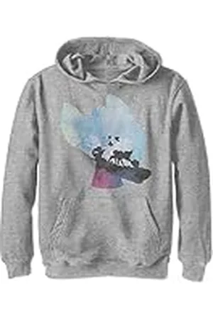 Disney Kids Watercolor Bambi Youth Pullover met capuchon, Athletic Heather, maat S, Athletic Heather, S, , S