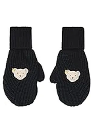 Steiff Klassieke gevoerde handschoenen voor meisjes, - Marineblauw, 32