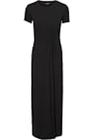 VERO MODA VMAVA LULU SS Ancle Dress GA Petite Damesjurk, , M Klein
