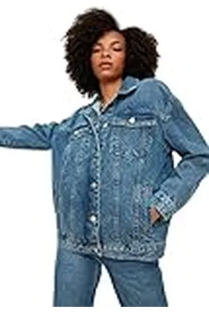 Trendyol Dames blauwe basisdenimjas Basic Denim Jacket, , , XS