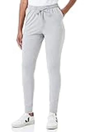 Kaffe Casual broek voor dames, elastische trekkoord, hoge taille, zakken, , XS