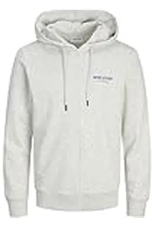 JACK & JONES Jjalvis Sweat Zip Hood Sweatshirt-jas voor heren, , XS