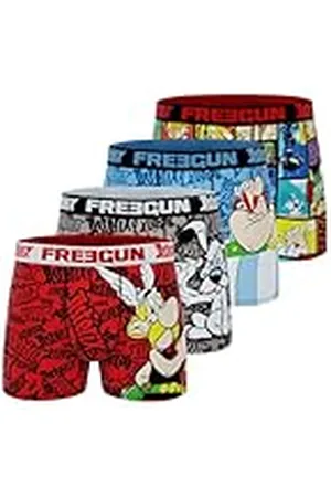 Freegun Asterix, boxershorts voor kinderen, zacht, ademend en comfortabel (4 stuks), , 8-10 Jaar