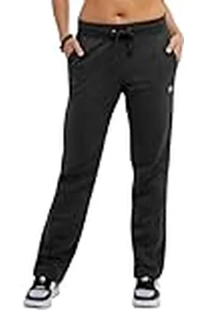 Champion Powerblend fleece broek voor dames, zachte joggingbroek voor dames, fleece sweatbroek, C-logo, 31 inch binnenbeenlengte, , XL