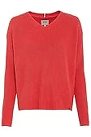 Camel Active Damestrui met V-hals van puur katoen, , XL