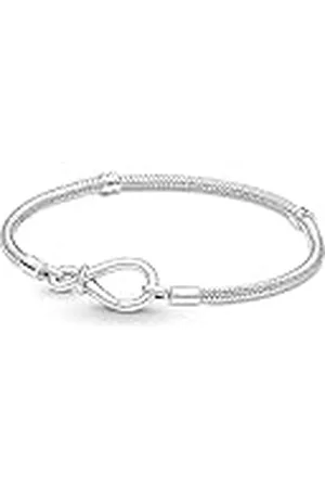 PANDORA Moments Armband Silber mit Unendlichkeits Verschluss 590792C00 590792C00-21 cm
