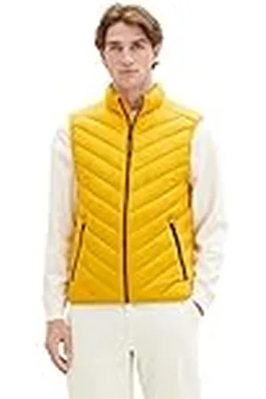 TOM TAILOR TOM KLEERMAKER lichtgewicht gewatteerd herengilet met opstaande kraag van gerecycled polyester