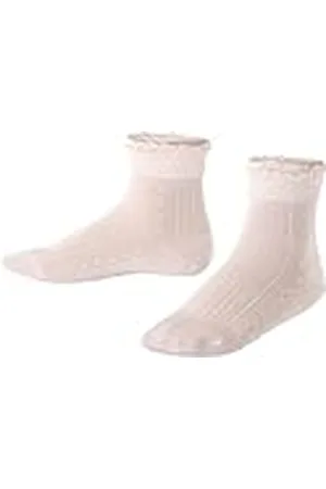 Falke Uniseks-kind Sokken Romantic Net K So katoen eenkleurig 1 paar, , 27-30