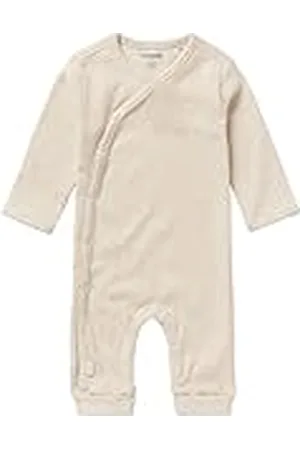 Noppies Uniseks baby U playsuit Ls Rib Nevis peuterpak, , 56