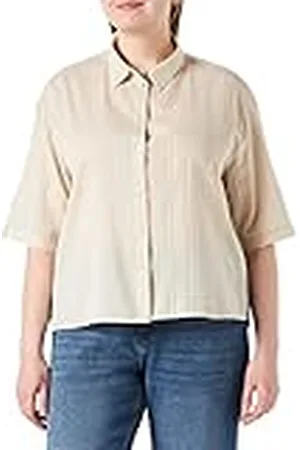 TOM TAILOR Dames Hemdblouse 1030329, , 34