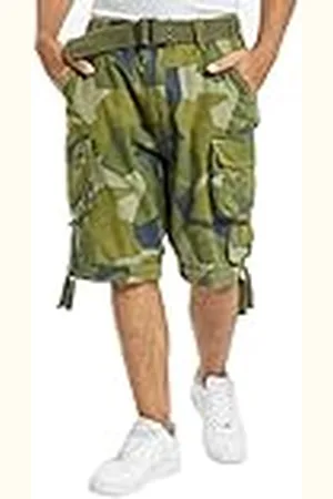Brandit Unisex, Volwassenen Wildshorts, Zweeds, camouflage, S