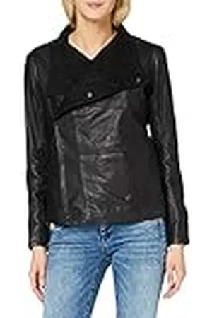 G-Star RAW Dames Collar Slim Blazer Wmn Leather Jacket, , XXS