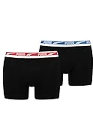 PUMA Herenboxer ondergoed, zwart, S (2 stuks), , XS