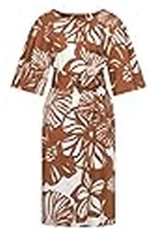 Seidensticker Dames regular fit blousejurk korte mouwen jurk, , 36, , 36