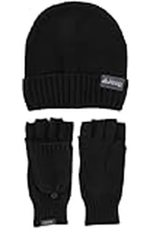 Jeep Uniseks beanie & convertible handschoen winteraccessoireset, , Eén maat