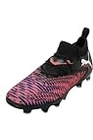 PUMA Future 8 Match FG/AG JR voetbalschoen, zwart wit gloeiend rood, 11.5 UK, Zwart Wit Gloeiend Rood, 30 EU