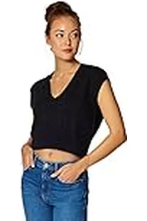 Mavi Sweatshirt met V-hals voor dames, , M