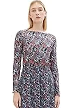 TOM TAILOR T-shirt met lange mouwen voor dames, , XL