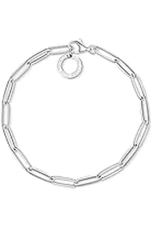 Thomas Sabo Damen-Charm-Armband Charm Club 925 Sterling Silber X0253-001-21-L18,5