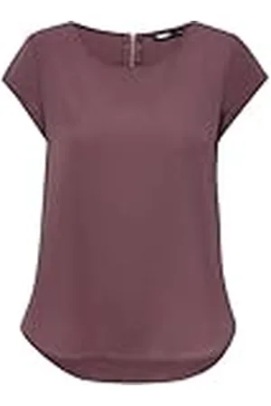 ONLY Dames T-Shirt Onlvic S/S Solid Top Noos Ptm, , 40