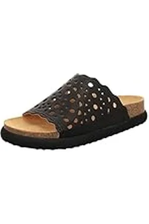 Think! Dames MOE_3-000772 duurzame sandalen, 000 ZWART, 37 EU, , 37 EU