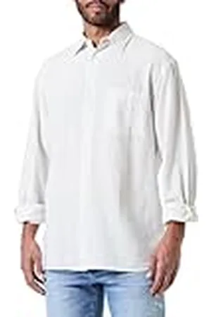 JACK & JONES JORBLICHER Linen Check Shirt LS, , S