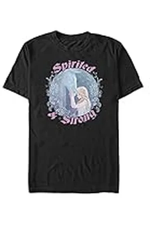 Disney Frozen 2 - A Hidden Force Unisex Crew neck T-Shirt Black L